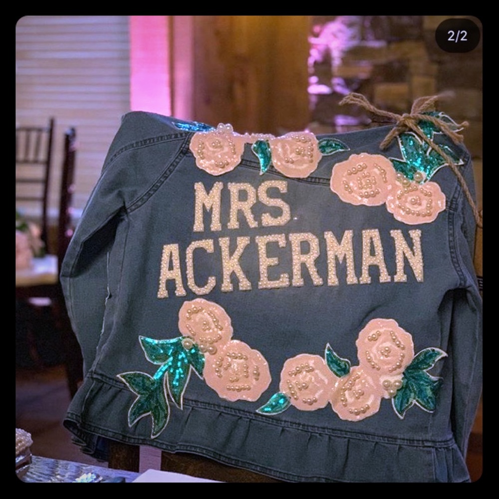 Customized Bride Jacket!!!